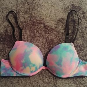 VS PINK Wear Everywhere Super Push Up Bra